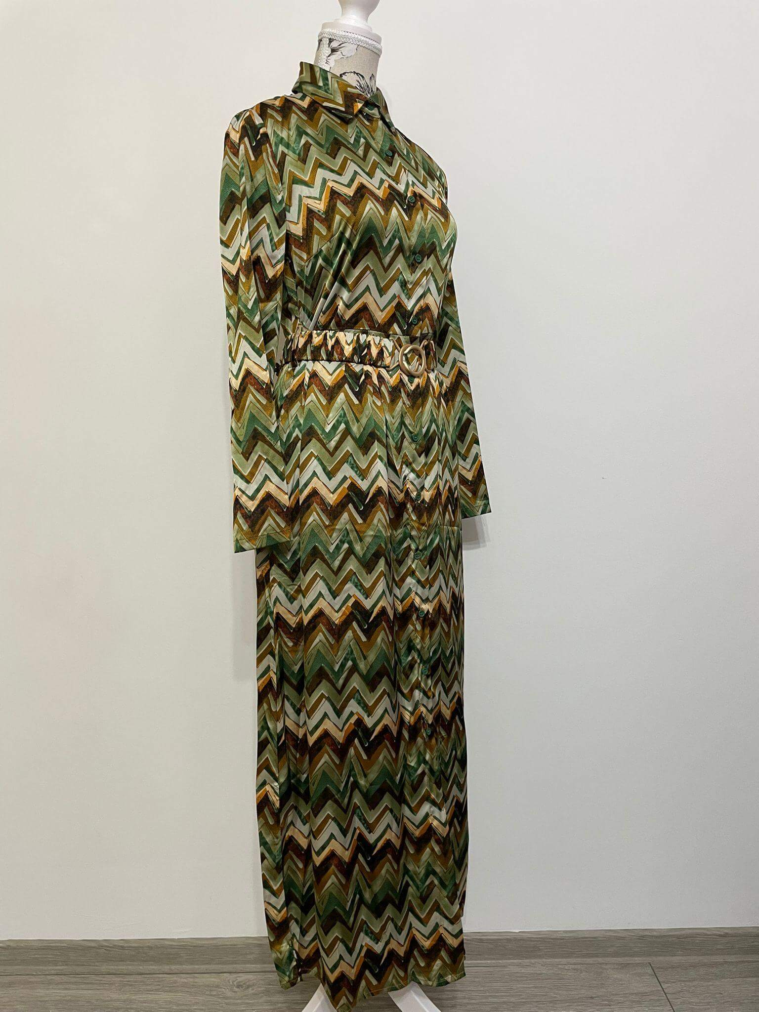 Rochie Lunga model Zig-Zag-1
