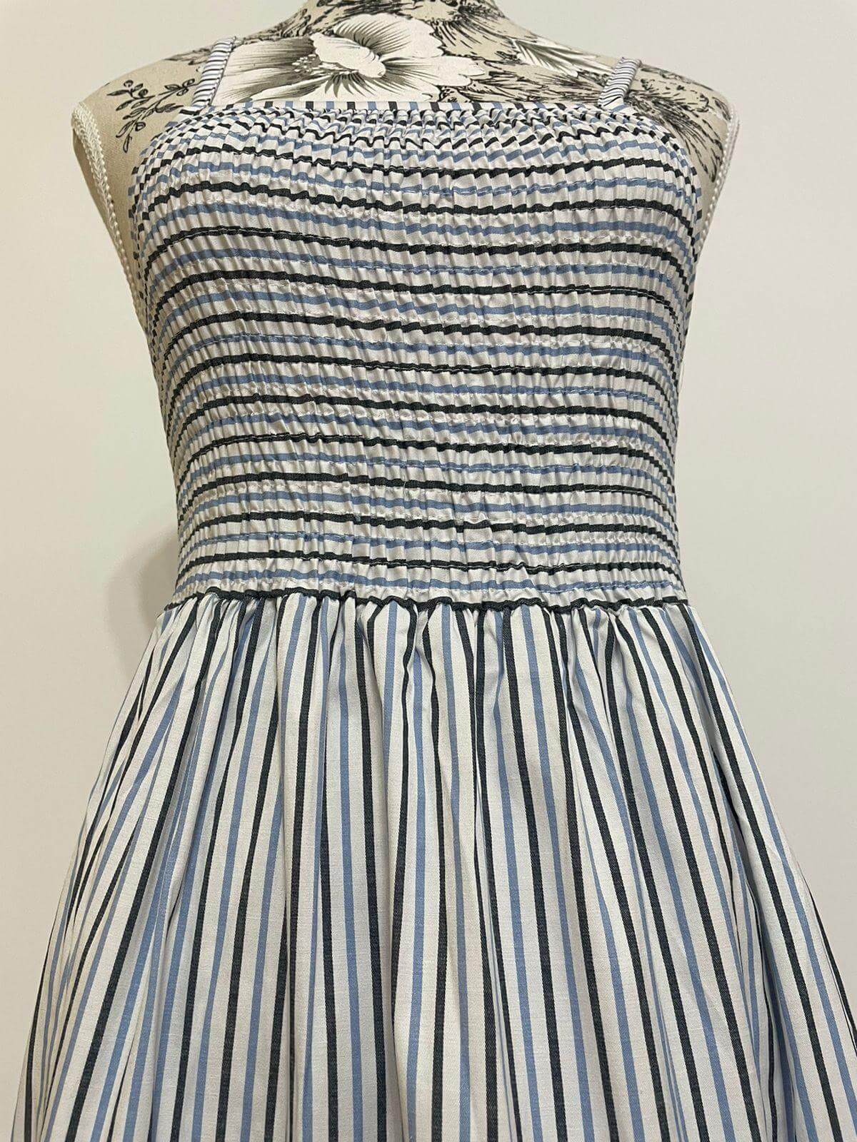 Rochie Lunga de Vara - Albastru-4