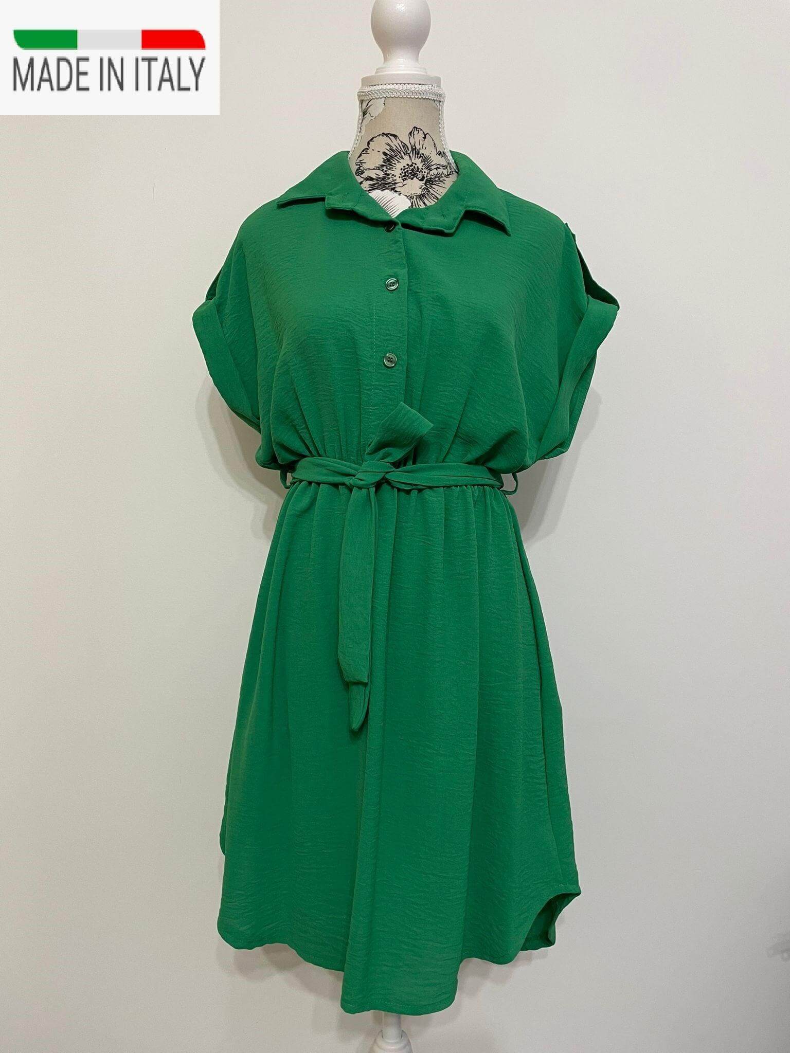 Rochie Casual - Mini - Albastra, Fuchsia, Verde-3