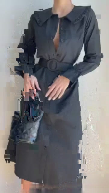 Rochie Morticia din Bumbac-3