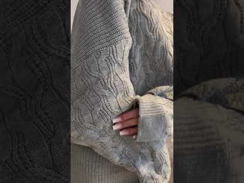 Set din lana, rochita si bluza-0