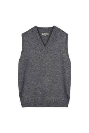 Pulover tip vesta fara maneci-1