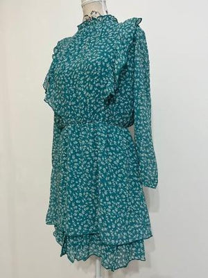 Rochie Mini de Dama - Albastra-3