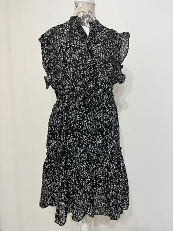 Rochie Mini de Primavara - Neagra-1
