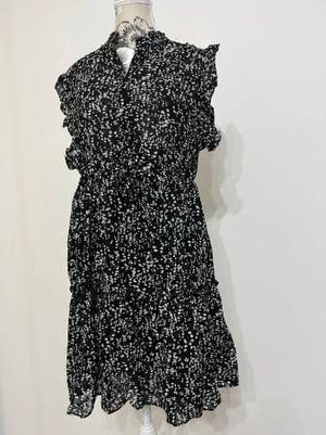 Rochie Mini de Primavara - Neagra-3