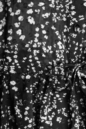 Rochie Mini de Primavara - Neagra-5