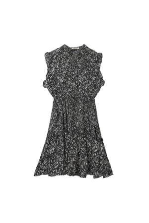Rochie Mini de Primavara - Neagra-2