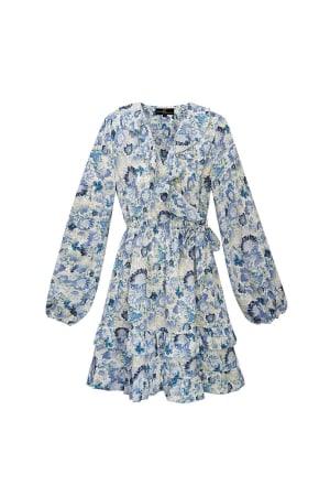 Rochie scurta "Flower Power"-2